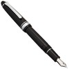 Sailor Fountain Pen, Profitlite Silver Trim, Black, Medium Point, 11-1039-320