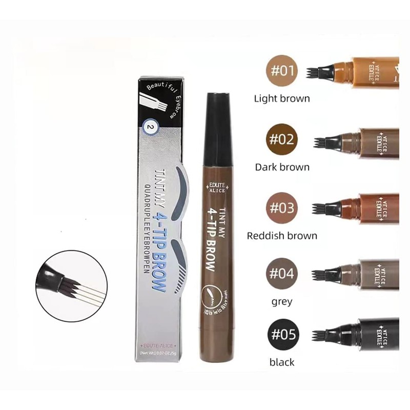 Professional Eyebrow Pencil, Waterproof, Easy and Easy to Shape Eyebrows,