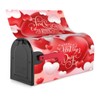 Sunshineyan Happy Valentines Day Mailbox Cover Magnetic Standard Size 18"