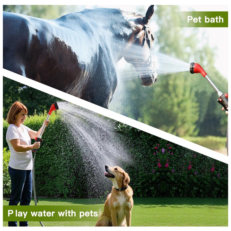 GREEN MOUNT Watering Wand, Heavy Duty Garden Hose Wand with