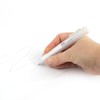 Pentel CLIC Eraser, Rectangular Retractable Eraser, White Barrel, Box of