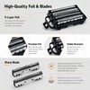 Shaver Replacement Foil，Compatible with Panasonic ARC5 5-Blade Shavers