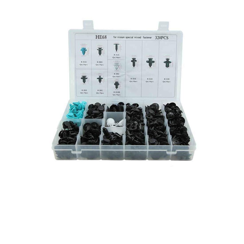 Car Retainer Kit, Automotive Push Retainers Plastic Rivet Most Popular