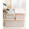 P12 Label Maker Tape Compatible with Dymo LetraTag Label Maker
