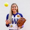 6PCS Softball Iron on Patches, Yellow Game Day Iron on