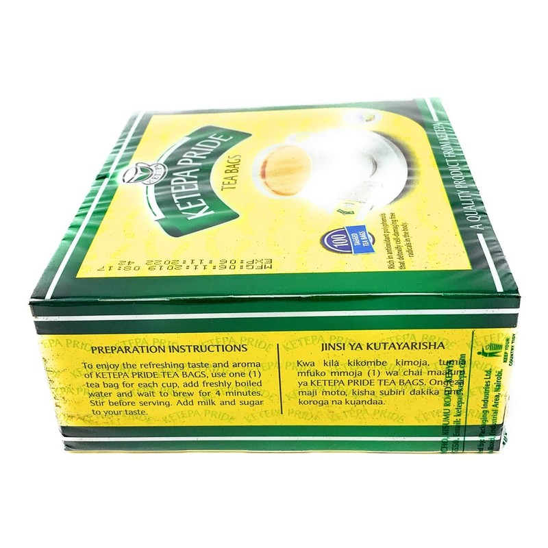 Ketepa Pride Standard Pack, 200g, 100 Tagged Teabags