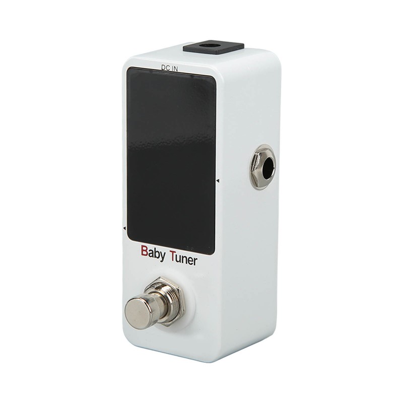 Mini Pedal Tuner Monoblock Chromatic Tuning Effect for Electric Guitar