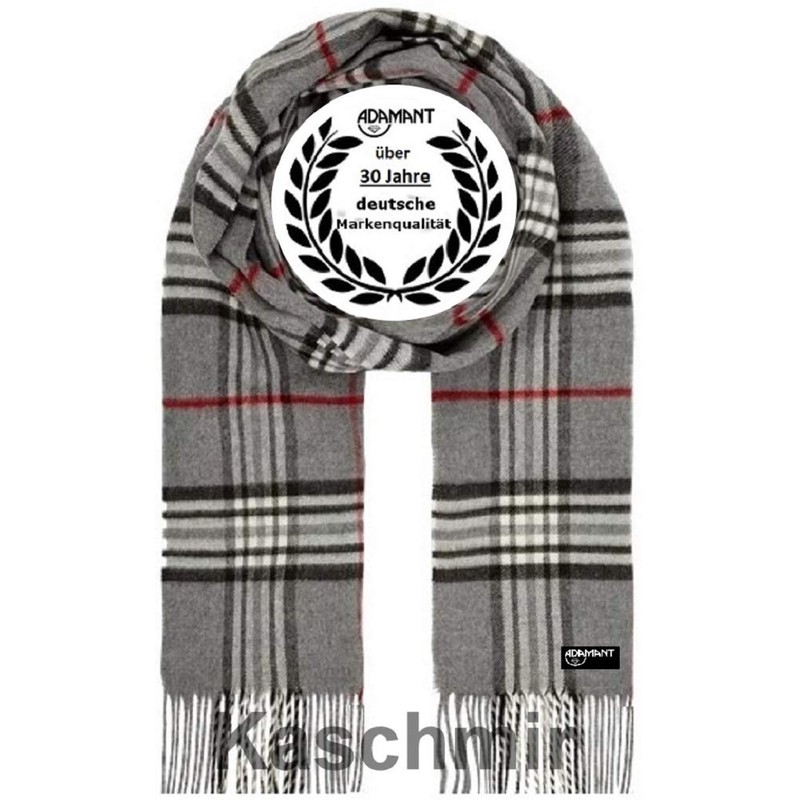 Adamant 100% Pure Cashmere Women's Scarf, Cuddly Soft, 180 cm