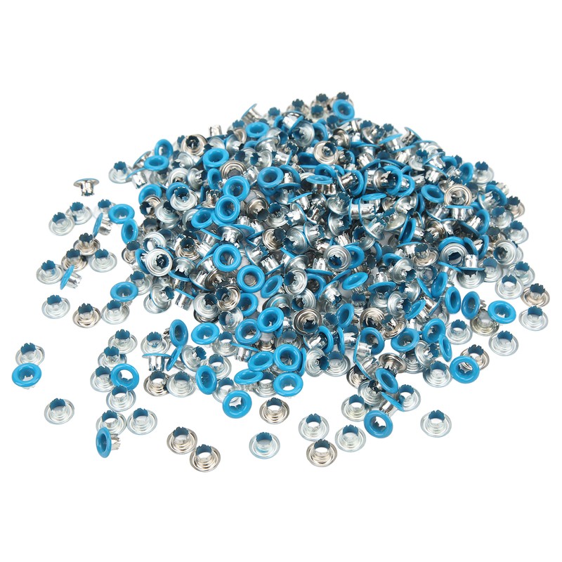 500Pcs Eyelet Grommet Round Edge Color Fine Workmanship Good Toughness
