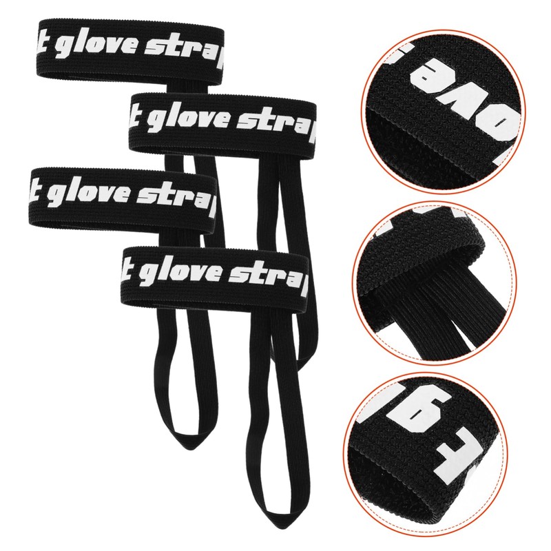 BESPORTBLE 10pcs Glove Leash for Outdoor Use Elastic Mittens Strap