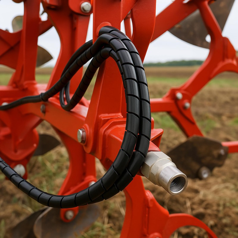 Electriduct 3 Inch Heavy Duty Spiral Wrap HDPE Flexible Plastic