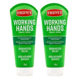 O'Keeffe's O'Keeffe's Working Hands Hand Cream; Relieves and Repairs Extremely Dry Hands; 7 oz Tube (Pack of 2)