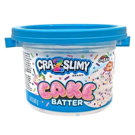 CRA-Z-Slimy - cubeta de Limo prefabricado de 24 onzas, con Aroma a Pastel, Transparente, elástico, Brillante, no pegajoso, 1.5 Libras, con...         