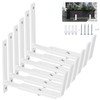Y&M 6 Pack Adjustable Planter Brackets (6 to 12.5 in),