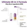 Micro Ingredientes Nmn Complejo 1000mg,120 Cáps,resveratrol