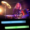 2 Pares Baquetas 5a Accesorios Para Bateria Tambor Luminosas Mixto