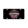 Unbranded National Champions Georgia 2021 Aluminium License Plate 6" x