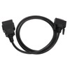 OBD2 Connector Cable, Flexible Stable Performance Main OBD2 Cable Wear