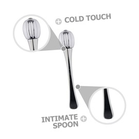 MERRYHAPY Eye Cream Applicator Massage Roller Silver Metal Eye Massager for Reducing Puffiness Enhancing Absorption for Daily Skin Care Routine