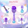 Bombble Butterfly Bubble Wand for Kids Automatic Bubble Machine with