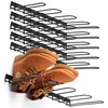Chunful 6 Pack Wall Mounted Boots Rack Metal Wader Hanger