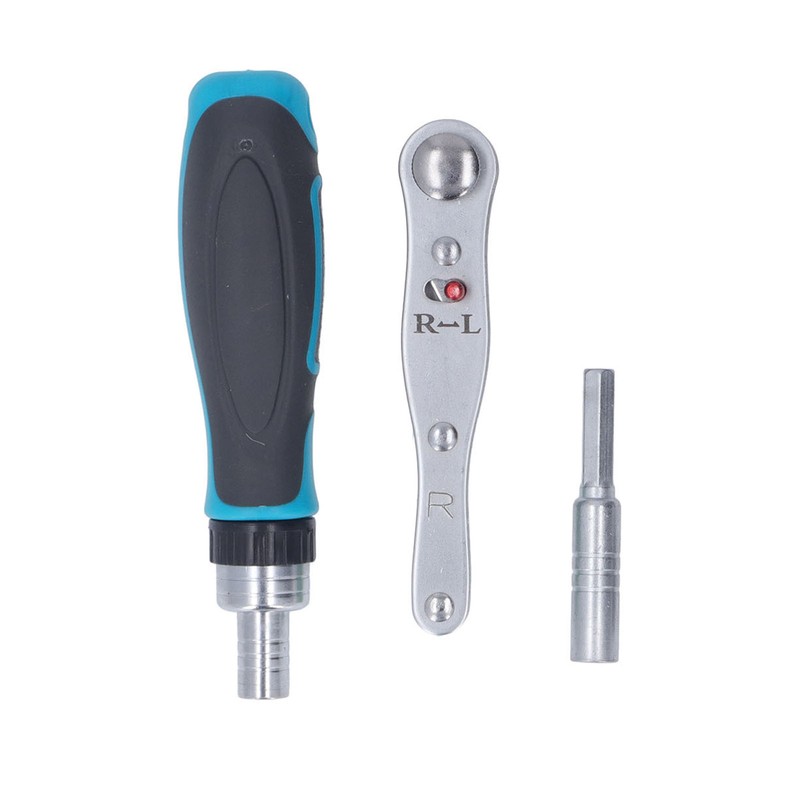 34Pcs Ratchet Screwdriver Set Multi Function CRV Magnetic Ratcheting Bit