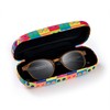 FEFI - Hard case glasses case with matching microfibre cloth,