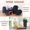 PATIKIL Pack Camera Lens Pouch Diameter x Height Drawstring Bag