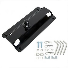 HHYOGLLY 5Th Wheel Trailer Hitch Plate Steel Rear for F150 01-23,for Silverado 1500/2500HD 01-23,for RAV4 01-23,for Corolla 01-23,for Tacoma 01-23,for Civic 01-23,for Camry 01-23,for Altima