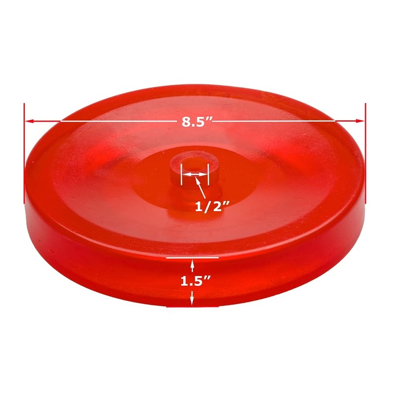 Stoltz 8.5 inch Bow Stop Boat Trailer Wheel for Skiffs