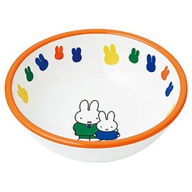 Space Joy M-3110AAG-R Children's Bowl, White, Approx. Diameter 4.3 x Height 1.5 inches (11 x 3.7 cm)