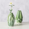 BOLTZE Palomina 2061774 2-Piece Vase Green Ceramic Pearl Effect L