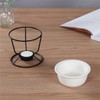 2 Pieces Butter Warmers for Seafood,Ceramic Butter Warmers for Chocolate