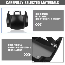 CHIFUN Motorcycle Headlight Fairing Cover Compatible with Harley Nightster 975 RH975 2022-2024, RH 975 Headlamp Cowl Protective Cover Accessories (Matte Black)