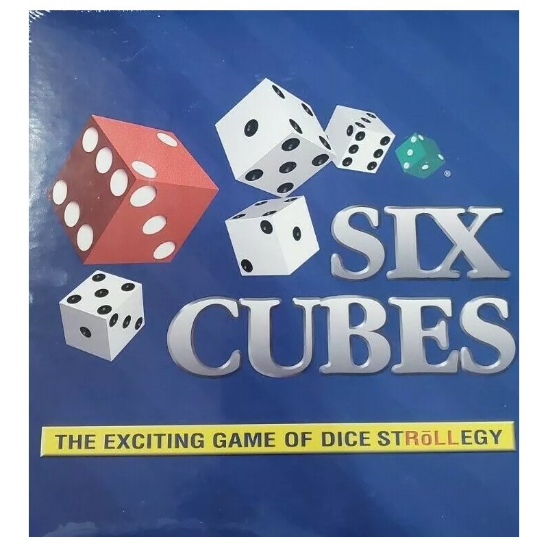 Fun and Games Group NEW SIX CUBES Dice Board Game