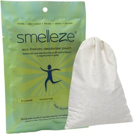 SMELLEZE Reusable Ethylene Gas Absorber Pouch: Treats Over 300 Sq. Ft.