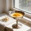 CONGARTENO Vintage Stainless Steel Dessert Cup 4.37In High Footed Ice