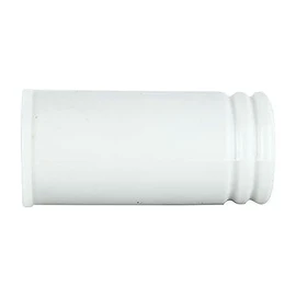 Romak 631379N Round Cushion Door Stop, 100 mm Length, White