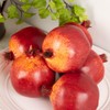 Factory Direct Craft Artificial Pomegranate Fruits Set of 6 -