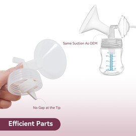 TOVVILD Pump Parts for Spectra S1 S2, 19mm Flange Duckbill Valves Replacement to Spectra Duckbill Valves and Spectra Flange, Not Original Spectra Replacement Pump Parts