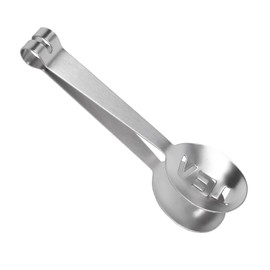 HAOHIZE Tea Bag Squeezer, 12cm Lightweight Stainless Steel Tea Bag Tongs Teabag Tongs Squeezer Strainer Grip Tea Accessories for Tea Drinkers Metal Spoon Home Kitchen Craft Tool