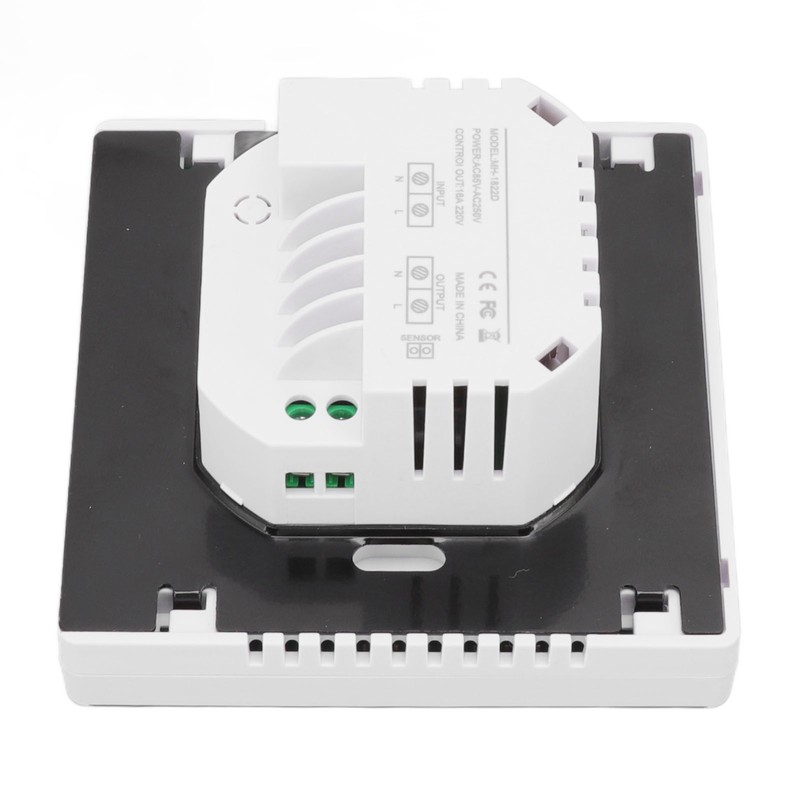 Smart Thermostat Backlit Touch Screen Dual Control Temperature Controller for