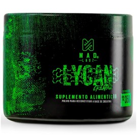 MAD LABZ - Creatina monohidratada | 5g porcion | 70 servicios | 350 g de embase | 100% pura
