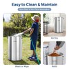 Paw Libero 35 Lbs Stainless Steel Dog Food Storage Container