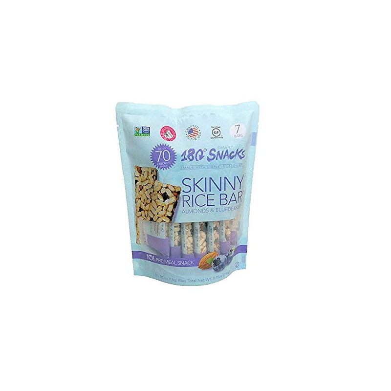 180 Snacks Skinny Rice Bar with Himalayan Salt 2 Variety