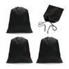 Pack of 3 Portable Drawstring Bag, Storage Bag with Double