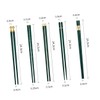 iplusmile 6pairs Reusable Fiberglass Chopsticks Japanese Chinese Style Heat-Resistant Non-Slip