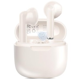 Radiolux Bluetooth Headphones, Wireless Bluetooth 5.3 In-Ear Headphones with Hi-Fi Stereo Sound and HD Mic, IP7 Waterproof Earphones, Touch Control Wireless Earphones