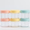 Yodecy 6 Pack Glass Food Storage Containers - 4 oz