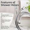gcbcrit Shower Hose Replacement for Grohe 28143001 Relexaflex 59" Metal
